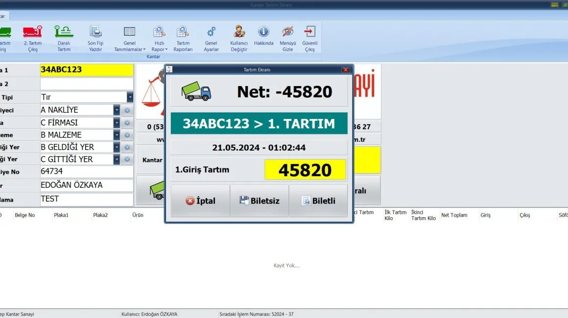 Tərəzi proqram təminatı
